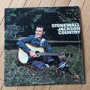 VINTAGE STONEWALL JACKSON COUNTY VINYL RECORD MUSIC ALBUM
